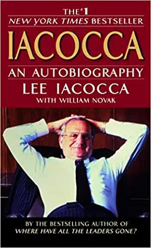 Iacocca an autobiography book cover