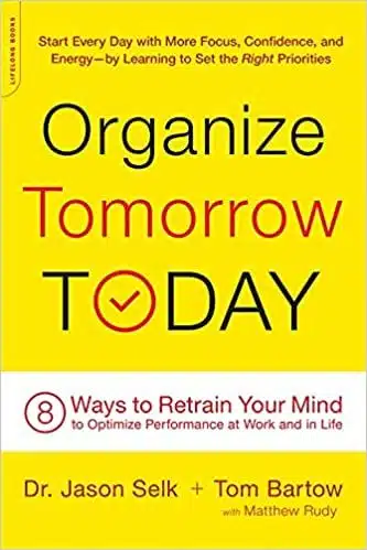 organize tomorrow today book cover